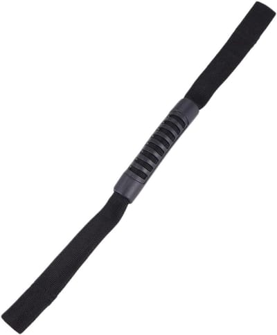 Autostoel Handgrepen - Veiligheidsgrepen - In- en uitstappen - Antislip rubberen grip - 41 x 2.5 cm - Zwart