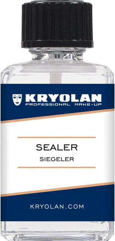 Kryolan Sealer 30 ml voor wax, latex foam en putty