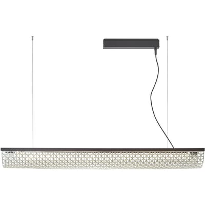 Bover LED hanglamp Nans Balis S/140, bruin/beige, 140 cm