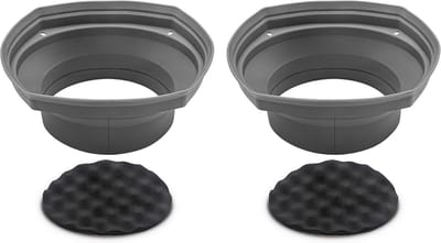 Opvouwbare Siliconen Luidspreker Baffles 6x9 Inch voor Verbeterde Geluidskwaliteit en Bescherming