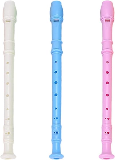 Plastic Fluiten Set - Muziekinstrumenten Speelgoed - Muziek Leren Spelen - Veilig Licht Materiaal - 30 Cm Lengte