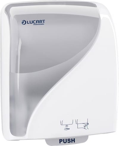 Lucart AUTOCUT 892990 Handgereedschapdispenser Wit