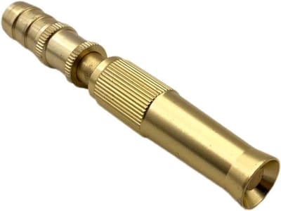 Messing Sproeikop - Hoge Druk Spuit - Tuin Besproeien - Verstelbare Druk - Directe Spray - Messing