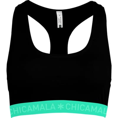 Chicamala – Dames Racerback - BH zonder beugel – Dames Ondergoed – Lingerie - Sport BH – Kleding - 95% Katoen – Dames kleding