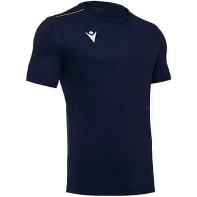 Macron Rigel Hero Shirt Korte Mouw Heren - Marine | Maat: S