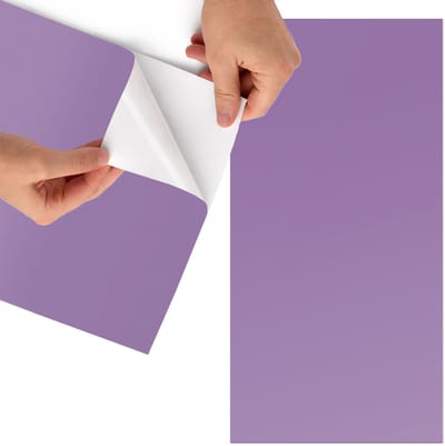 Tulup Meubelfolie - Violet Decoratiefolie - 65x130 cm - Paars Meubelfolie - Meubel Wrap Folie - Minimalist Meubelfolie - Plakfolie Meubels - Keuken decoratie - Achtergronden en patronen