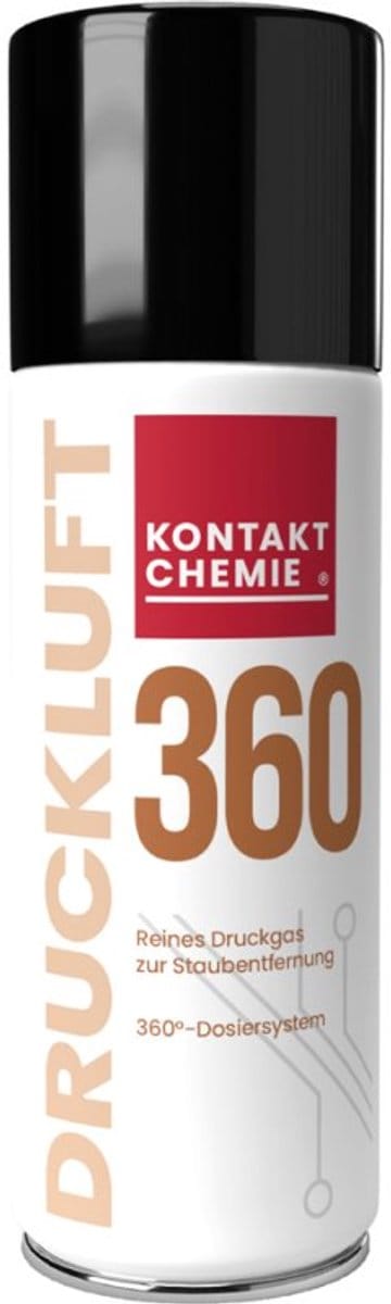 KONTAKT CHEMIE Persluchtspray 200ml met 360° ventiel