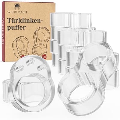 Duurzame Deurklinkbuffers en Deurstopper Set voor Wandbescherming
