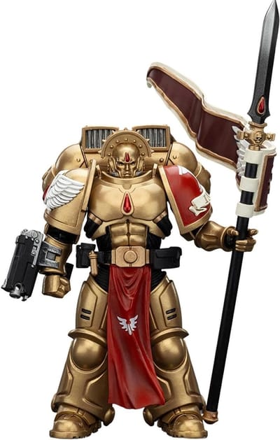 Actiefiguur Warhammer 40K - Verzamelmodel Sanguinary Guard - Verzamelen en tonen - Sterk gearticuleerd figuur - 12.3 cm - Nb01864-de