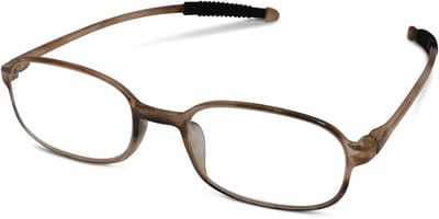 Leesbril Readr. FLEXIBEL - Kleur Maple - Sterkte + 1.00 – Buigzame Unisex leesbril - Zeer flexibel & lichtgewicht montuur - Hoogwaardige kwaliteit - Geschikt voor intensief gebruik