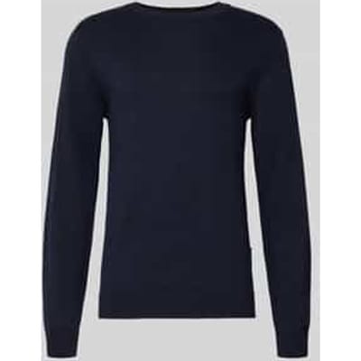 Gebreide pullover met geribde boorden Model 'BELLS'
