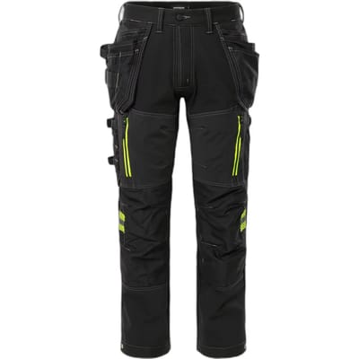 Fristads Werkbroek Stretch 2566 Stp - Zwart - C50