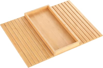 Bank Armleuning Tafel - Opvouwbaar Dienblad - Drankjes Binnen Handbereik - Antislip Oppervlak - 9.6 x 18.4 cm - Meerkleurig