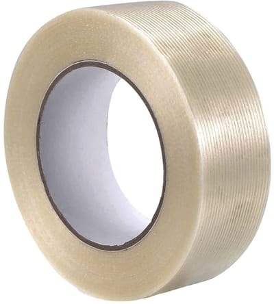 Filament Tape 30mm x 20m - Versterkte Glasvezel Tape voor Verpakking, Strapping en Bevestigen