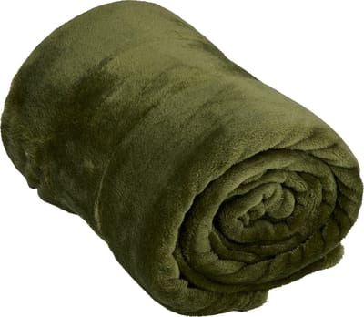 Arti Casa Fleece Deken 150 x 200 cm - Plaid Deken voor op de Bank, Bed of Buiten - Woondecoratie Woonkamer en Slaapkamer - Super Zacht Materiaal - Groen
