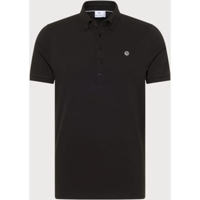 Blue Industry Button-down polo |