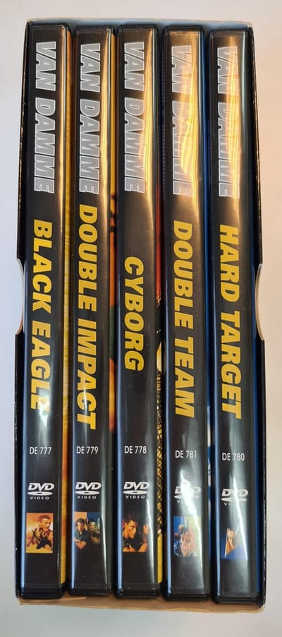 van Damme the ultimate dvd collection (5 dvds)