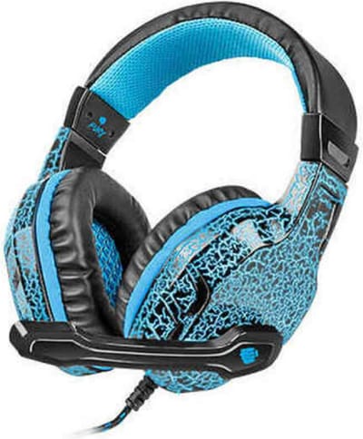 Headphones with Microphone Fury Fury Hellcat Blue Black