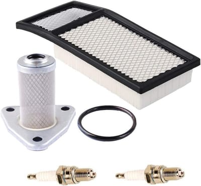 Vervangende luchtfilter, olie filter en 2 bougieset voor EZGO TXT en MEDALIST golfkar 1994-2005, 4-takt 295cc/350cc