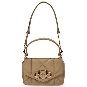 Schoudertas Love Moschino EMBOSSED Q SUEDE