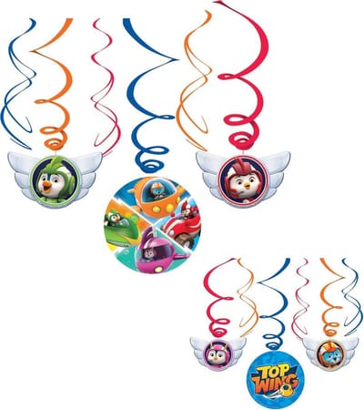 Amscan Feestlinten Top Wing 61 Cm 6 Stuks