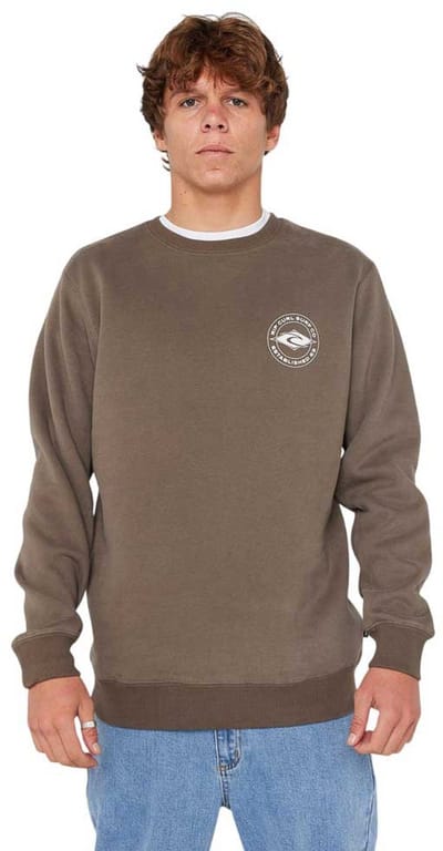 Rip Curl Staple Crew Sweatshirt Bruin M Man