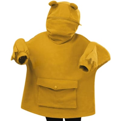 Dames Kikker Hoodie Sweatshirt Zacht Ademend Polyester Losse Pasvorm Casual Pullover voor Herfst Winter Hoge Kwaliteit Praktisch Dagelijks Gebruik XL orange