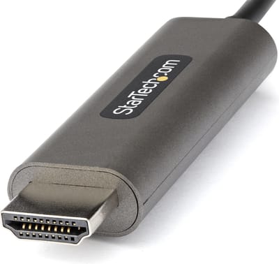 StarTech.com USB C to HDMI Cable 4K 60Hz with HDR10 Ultra HD USB Type-C to 4K HDMI 2.0b Video Adapter Cable 5m