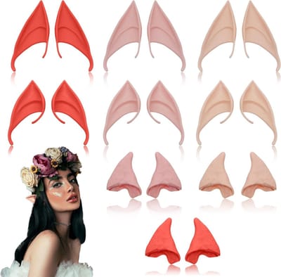 Zachte latex elfenoortjes in 3 maten voor volwassenen, perfect voor Halloween en cosplay kostuums