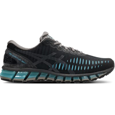 Asics QUANTUM Sneakers Heren - Zwart - Maat 43.5 - Mesh/Synthetisch