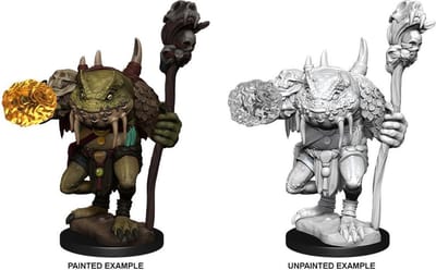 Wizkids Green Slaad Miniature - Dungeons & Dragons Nolzur's Marvelous