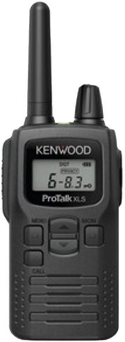 Set van 16 Kenwood PKT-300 ProTalk XLS IP52 PMR446 mini portofoons en D-shape oortje
