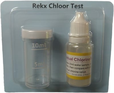 Rekx® Chloor Testkit voor Zwembad & Jacuzzi - Aquarium – Nauwkeurige Watertester