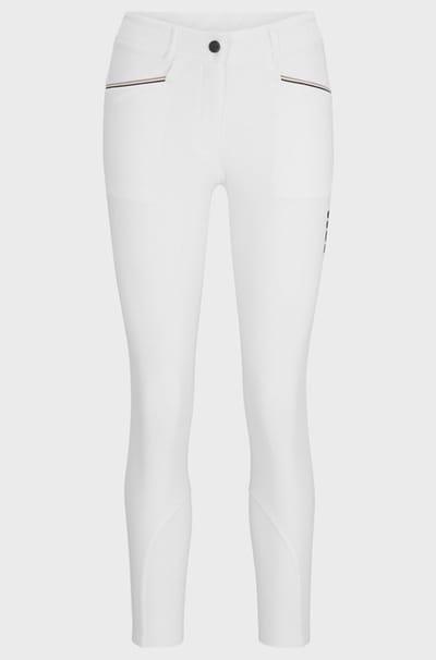 BOSS Equestrian Rijbroek Heather Full Grip-White-XS