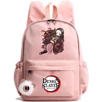 Anime Demon Slayer Rugzak Tienermeisje Jongen Rugzak Schooltas Terug naar school Boekentas Mannen Vrouwen Vrijetijdsreistas Dagelijkse tas