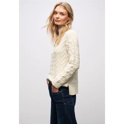 Jumper met kabelpatroon