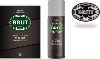 BRUT Musk - Eau de Toilette & Deodorant Spray