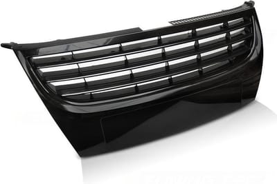 Grill VW TOURAN 07-10 GLANZEND ZWART