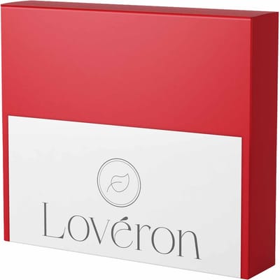 Lovéron kussensloop - Katoen - 2 stuks - 40x60 cm - Rood
