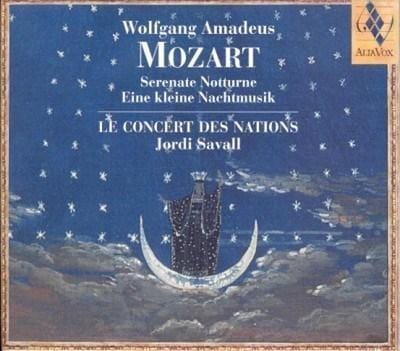 Le Concert Des Nations, Jordi Savall - Mozart: Serenate Notturne • Eine Kleine Nachtmusik (CD)
