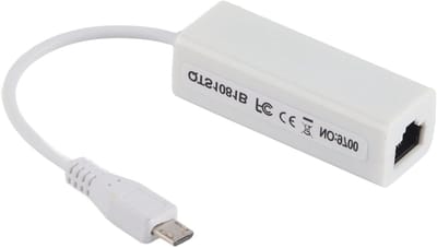 Ethernet Adapter - Netwerkkaart Adapter - Bekabeld Netwerk - Stuurprogramma Vrij - 100 Mbps - Zwart
