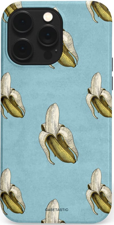 Casetastic Hoesje Geschikt voor Apple iPhone 14 Pro Max Magsafe - Stijlvolle Beschermende Duo-layer Case - Vintage Fruit Design