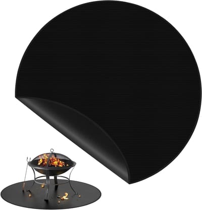 Waterdichte Grillmat voor Gasgrill en Houtskool, Bescherming voor Vloer en Campfire, Hitte- en Oliebestendig Accessoire voor Buiten koken