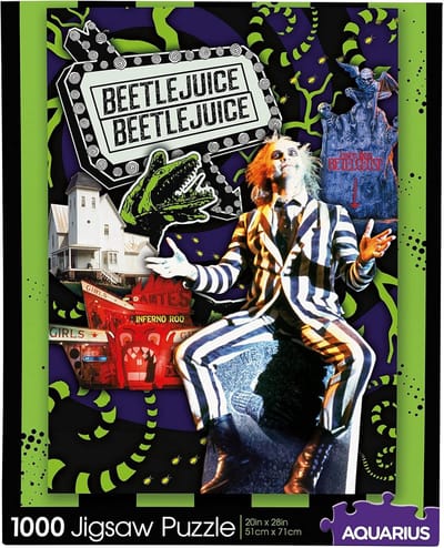 Beetlejuice Collage Puzzel 1000 Stukjes