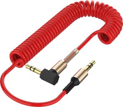 Jack Kabel 3.5 mm  - Male to Male - Universeel - Rood - 1.8 meter - Allteq