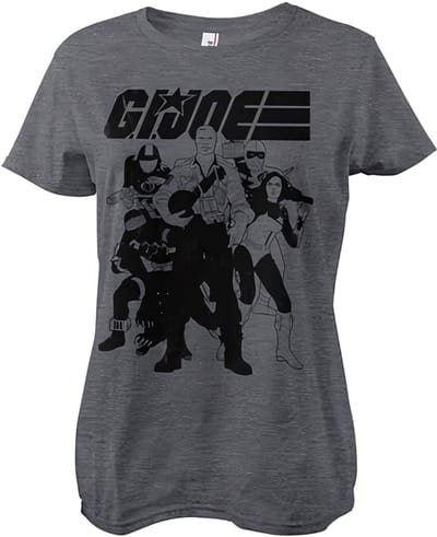 G.I. Joe Dames Characte-rs -T-shirt in meisjesstijl