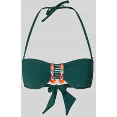 Bikinitop met stitching model 'Zino'