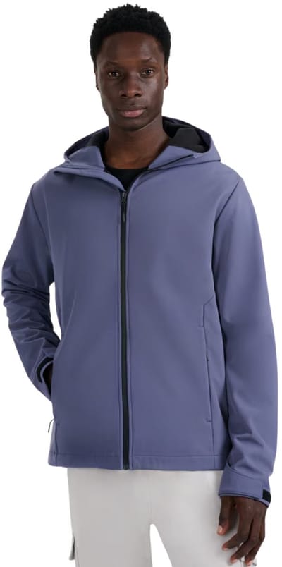 4F Jas Heren softshell Denim - Maat L
