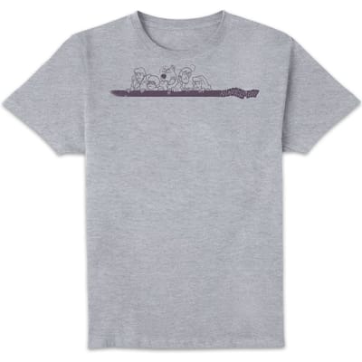 Scooby Doo Those Meddling Kids Retro Men's T-Shirt - Grey - S