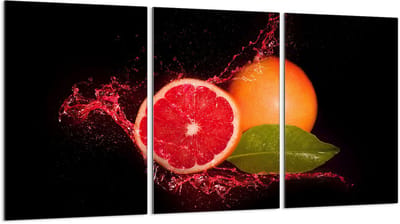 TMK ArtDeko Serie - Glasplaat Beschermer - 3x 30x52 cm - Voor Alle Soorten Kookplaten - Hygienische Snijplank